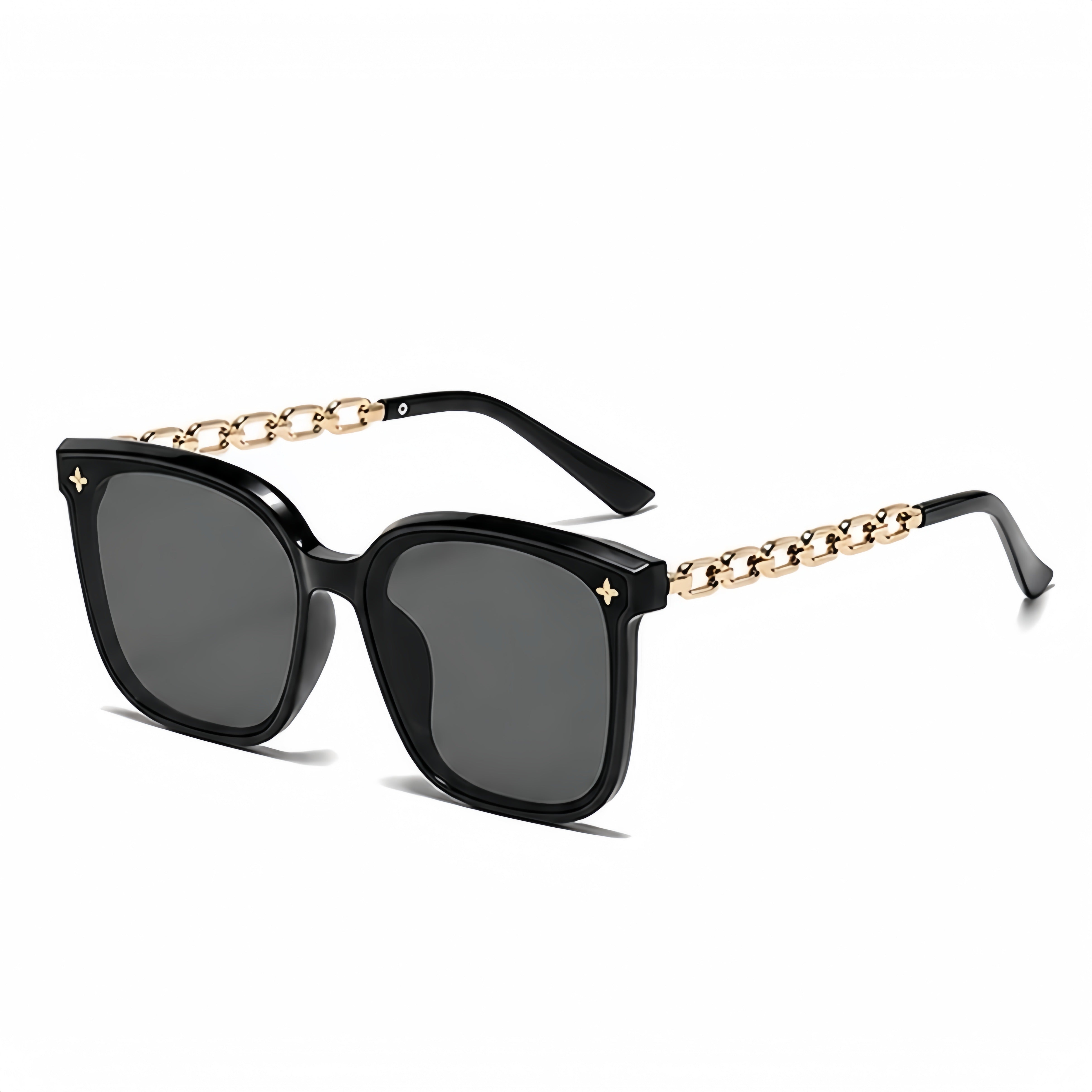 Chain Temple Square Sunglasses SS-000005