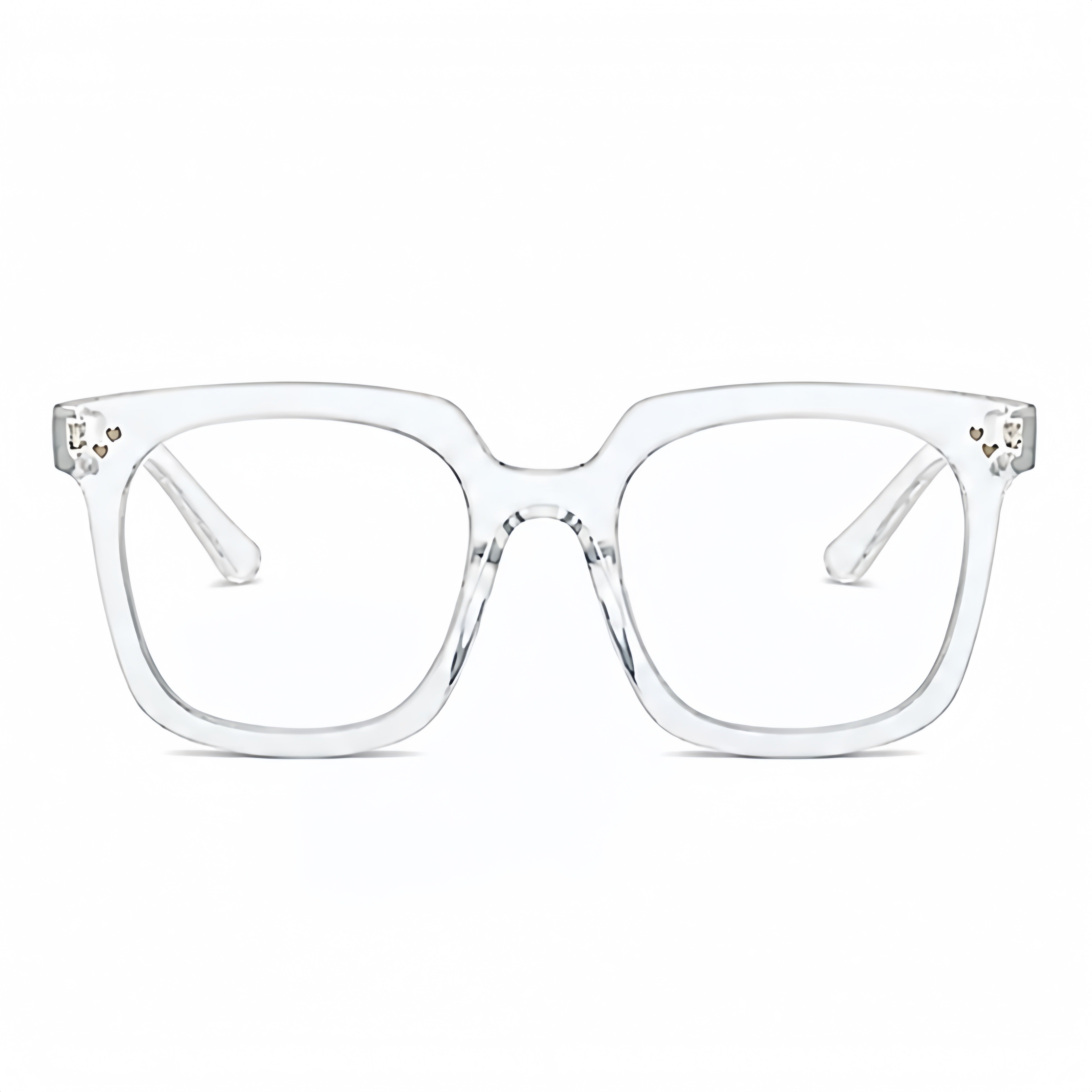 【3color】Timeless Square Frame Glasses SS-000018