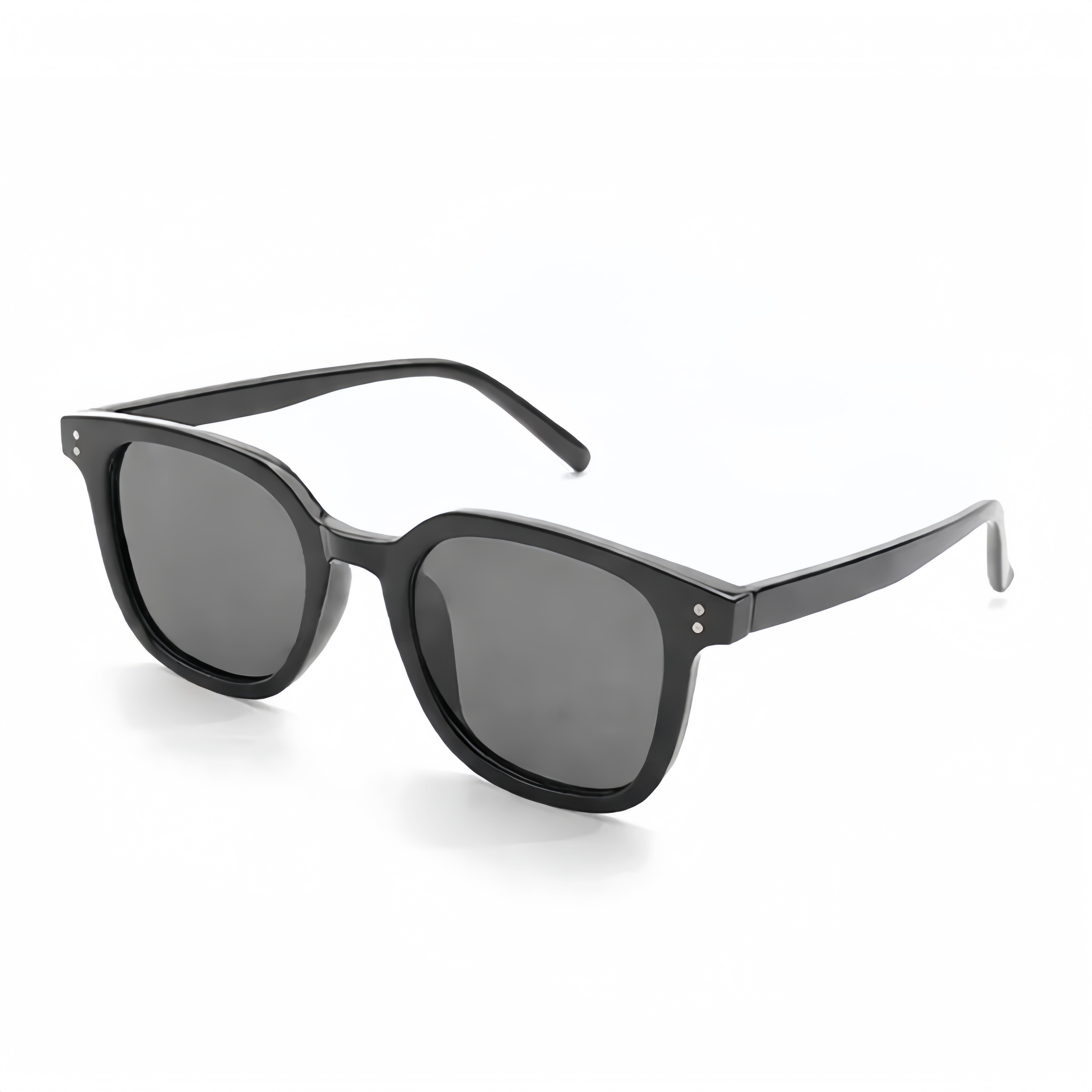 【2color】Retro Square Brown Lens Sunglasses SS-000015