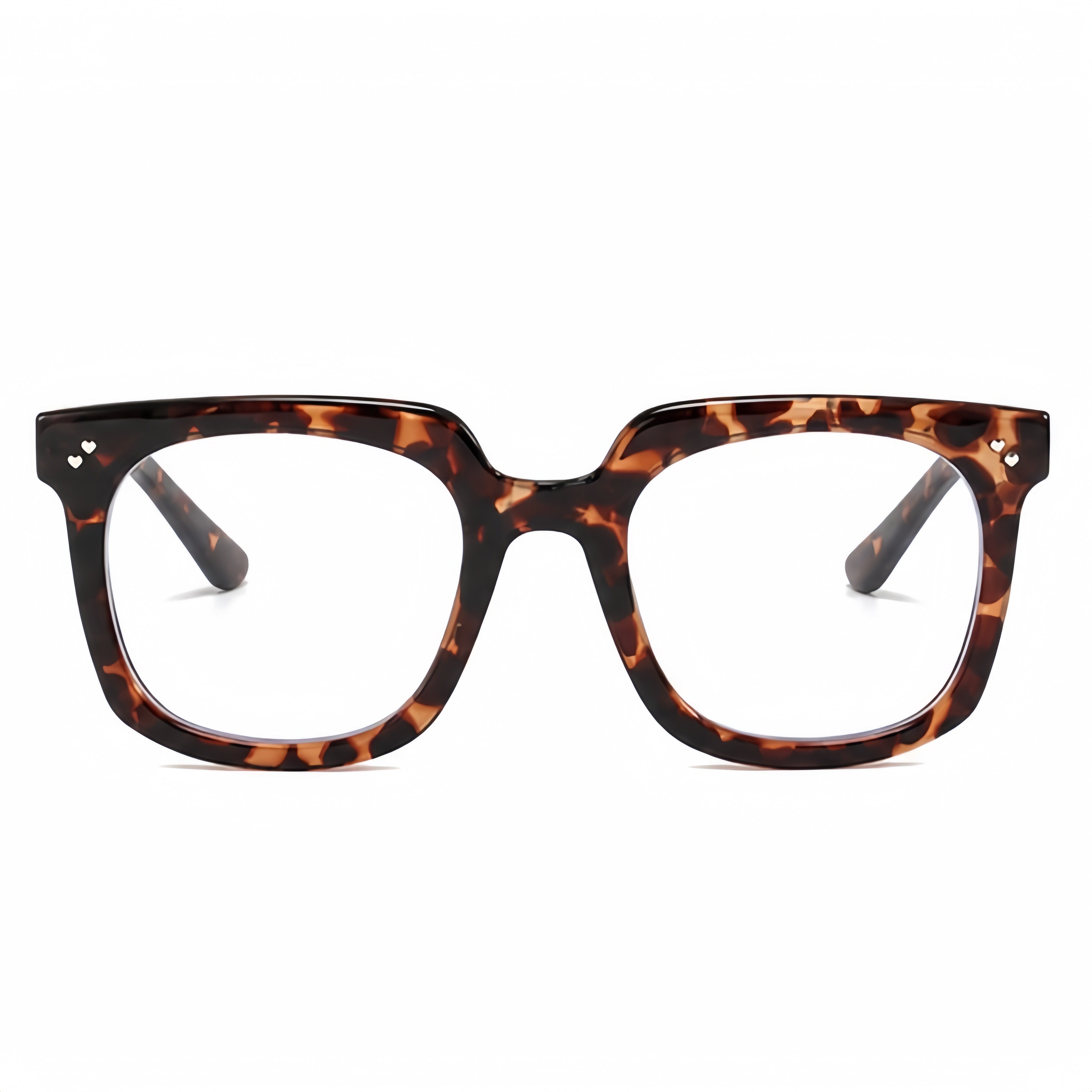 【3color】Timeless Square Frame Glasses SS-000018