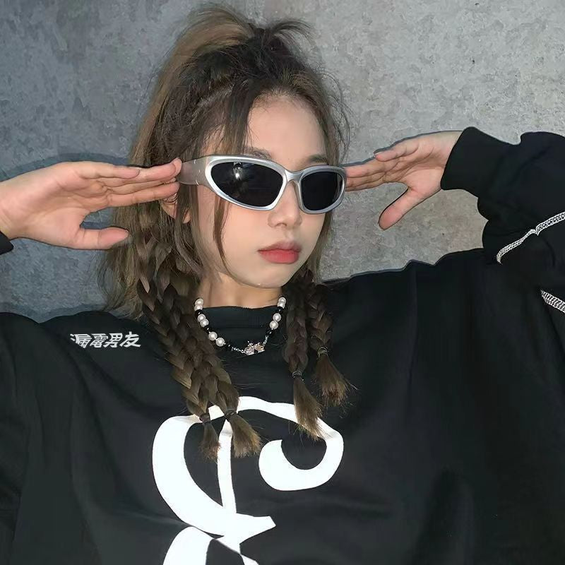 【3color】Retro Y2K Wrap Sunglasses SS-000013