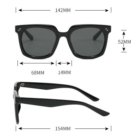 【4color】Timeless Square Frame Sunglasses SS-000017