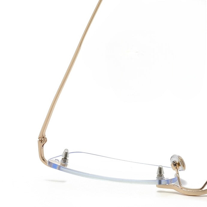 【3color】Rimless Lightweight Metal Glasses SS-000025