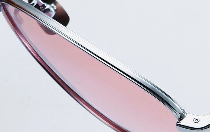 【5color】Oval Metal Frame Sunglasses SS-000012