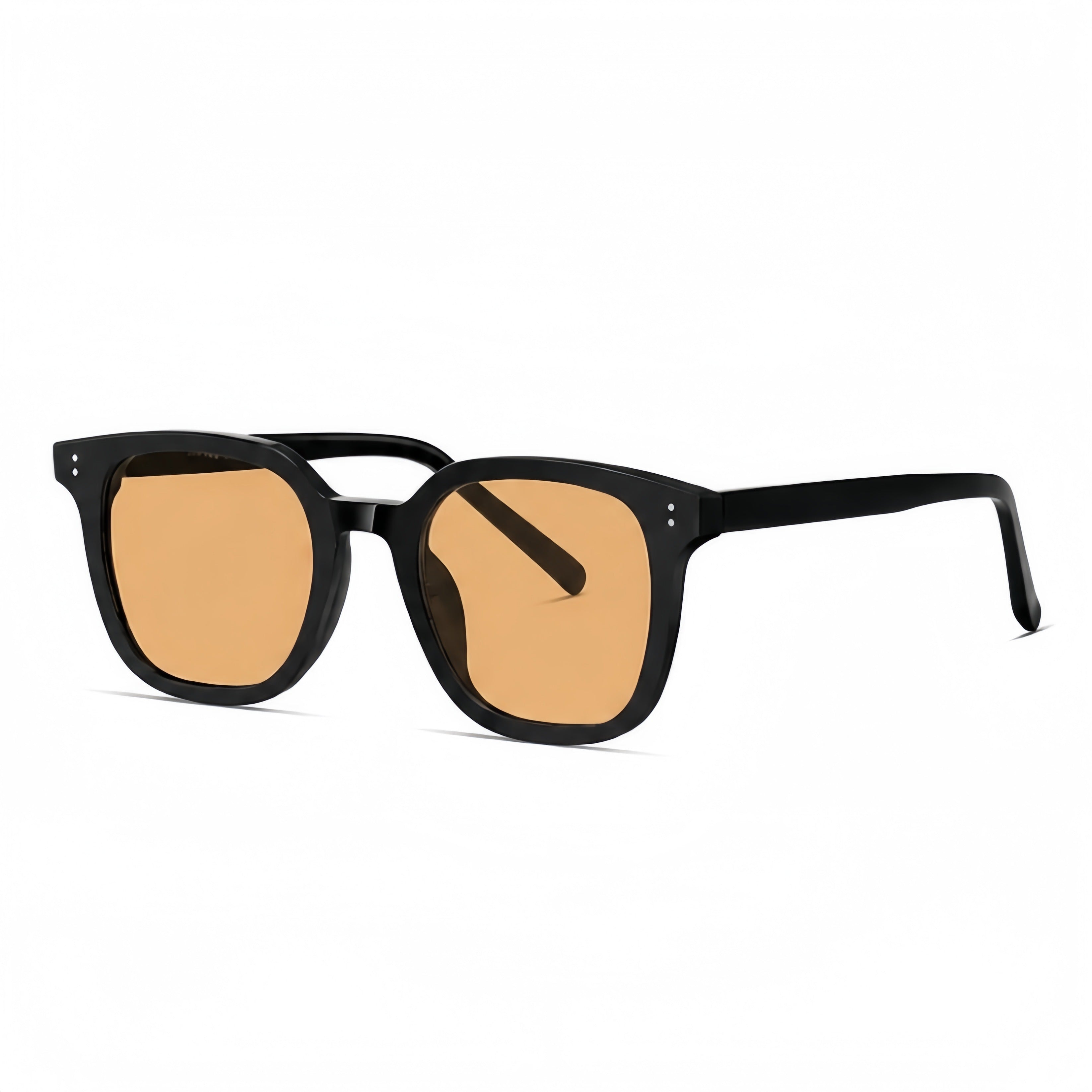 【2color】Retro Square Brown Lens Sunglasses SS-000015