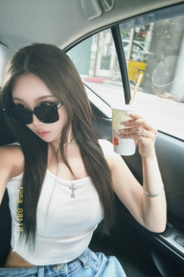 【4color】Timeless Square Frame Sunglasses SS-000017