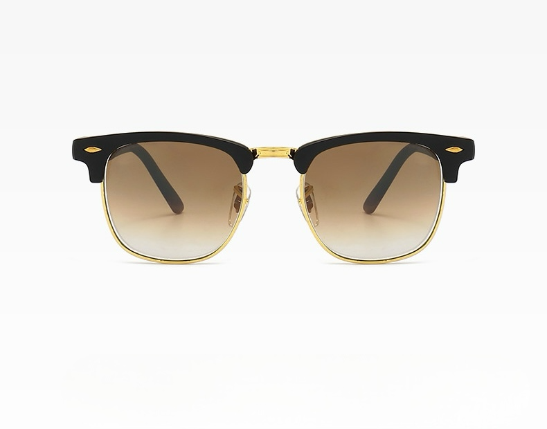 【4color】Gradient Lens Clubmaster Sunglasses SS-000046
