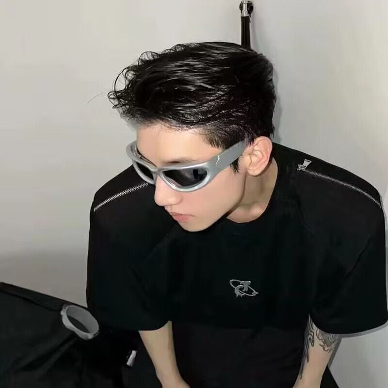 【3color】Retro Y2K Wrap Sunglasses SS-000013