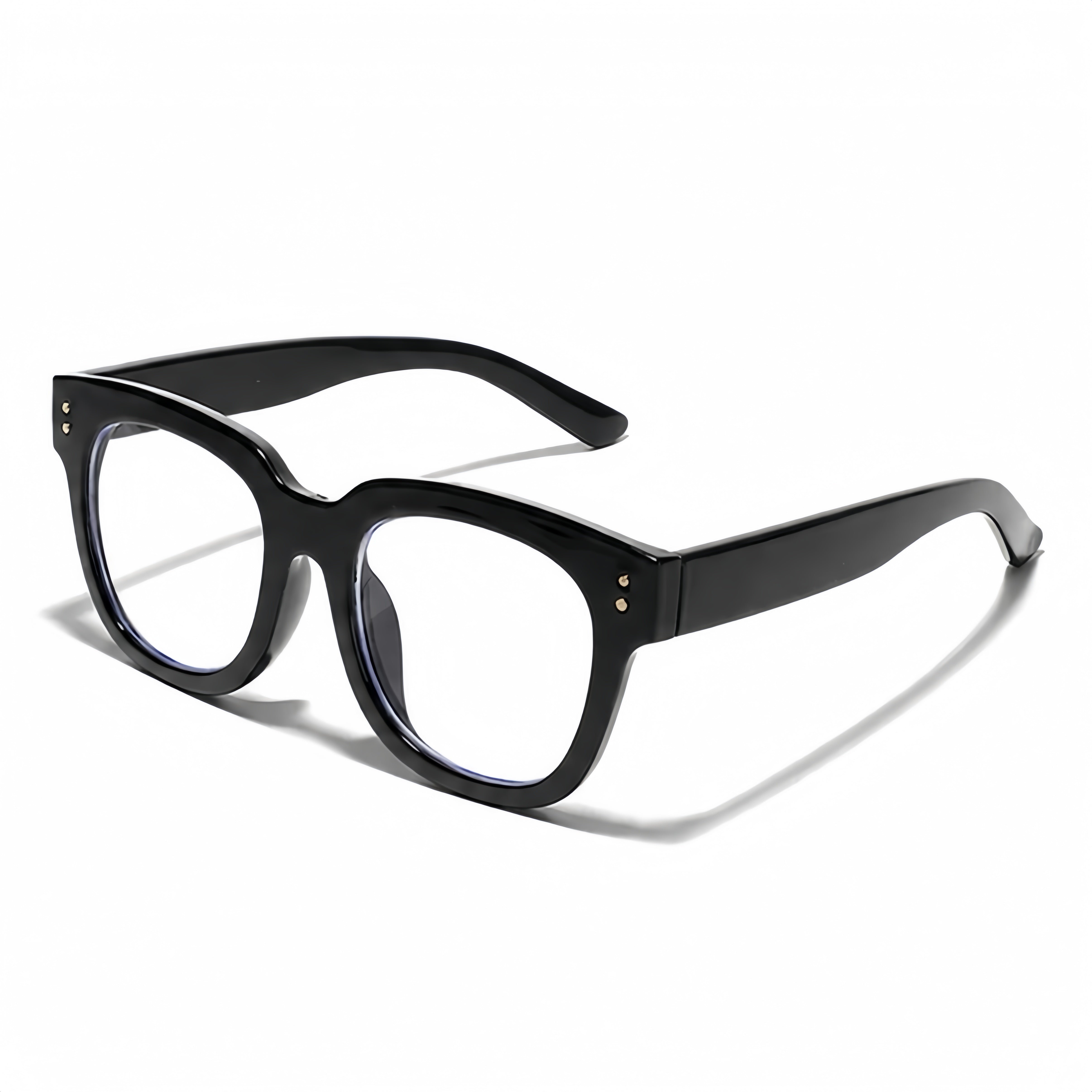 【2color】Black & Clear Glasses SS-000021