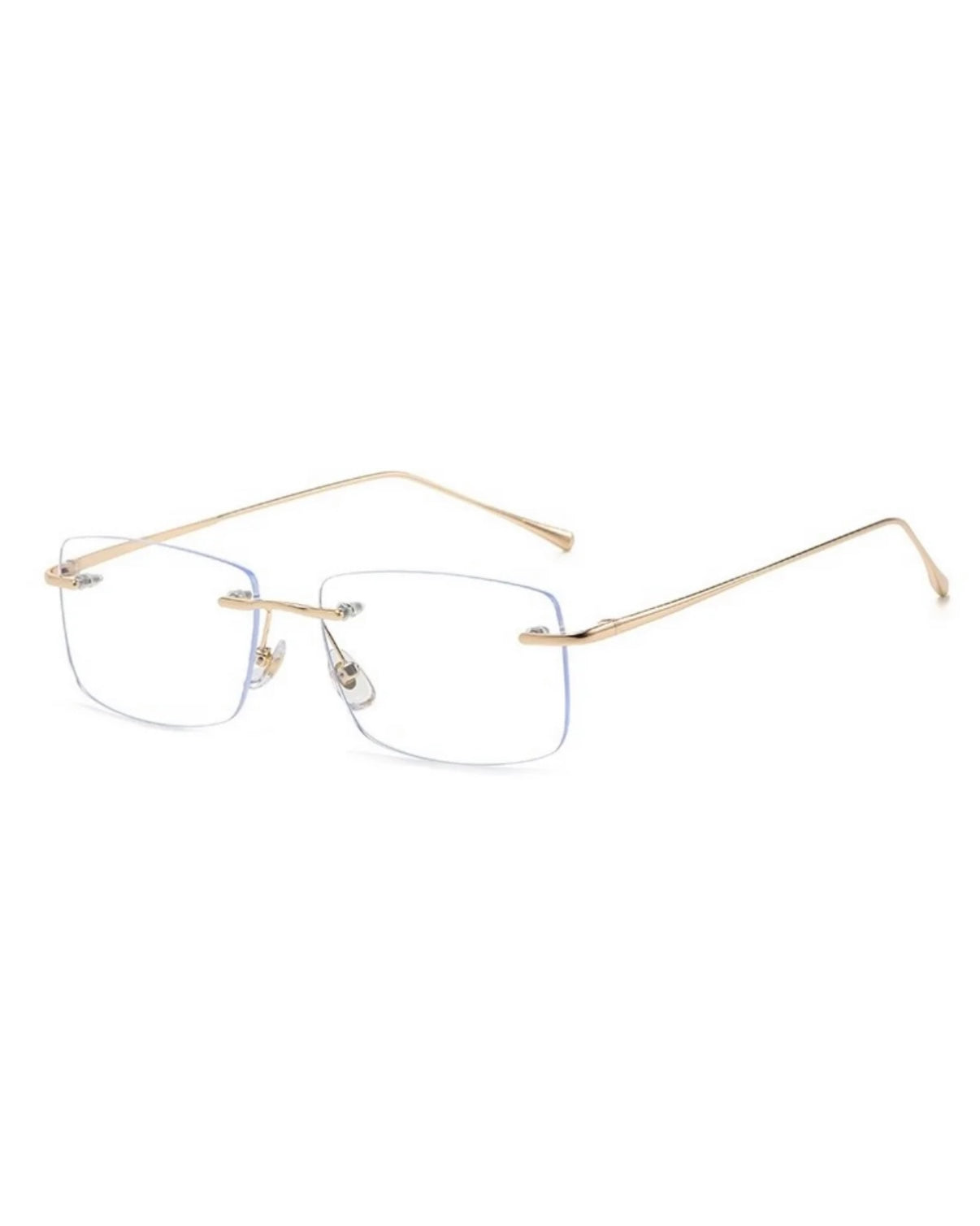 【3color】Rimless Lightweight Metal Glasses SS-000025
