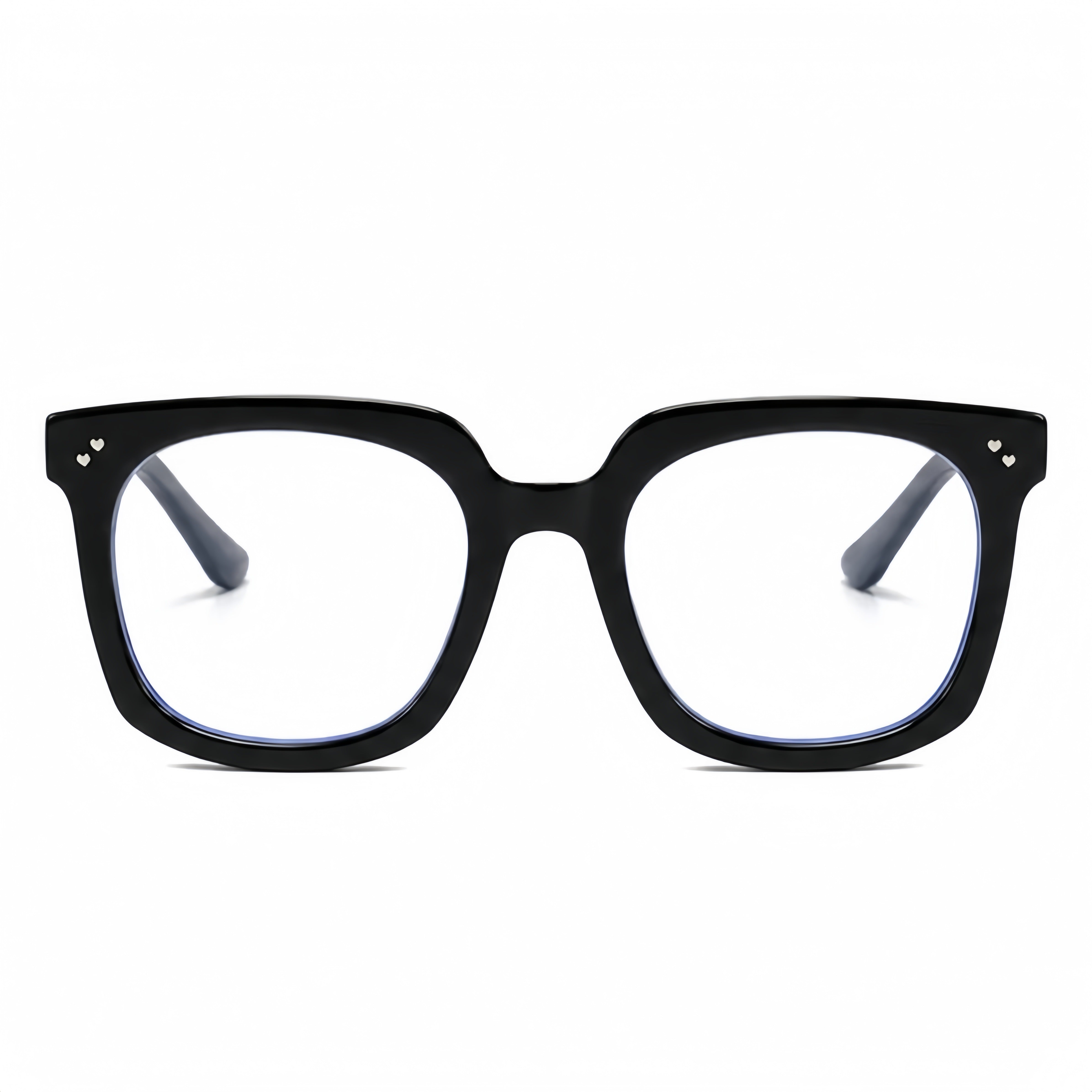 【3color】Timeless Square Frame Glasses SS-000018