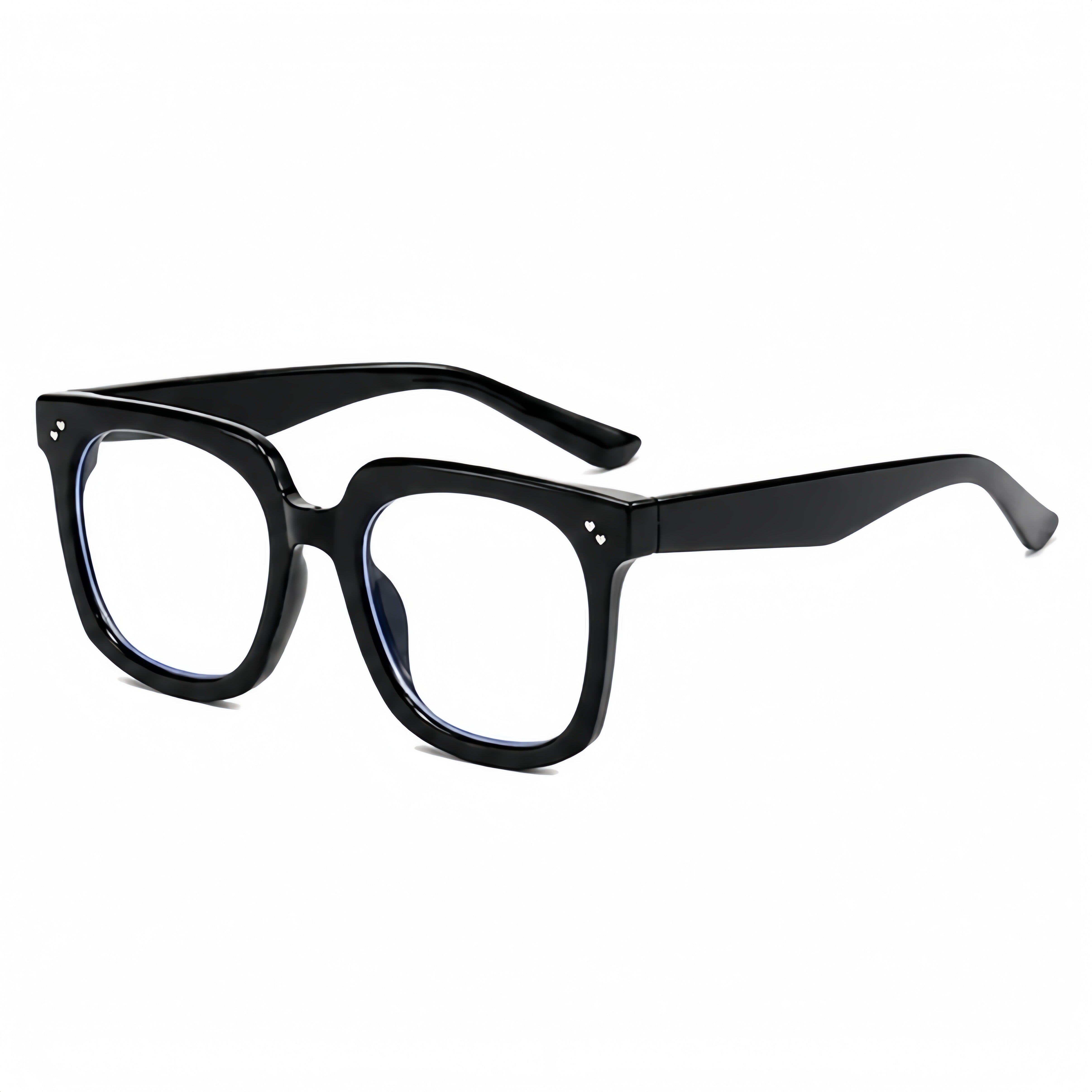 【3color】Timeless Square Frame Glasses SS-000018