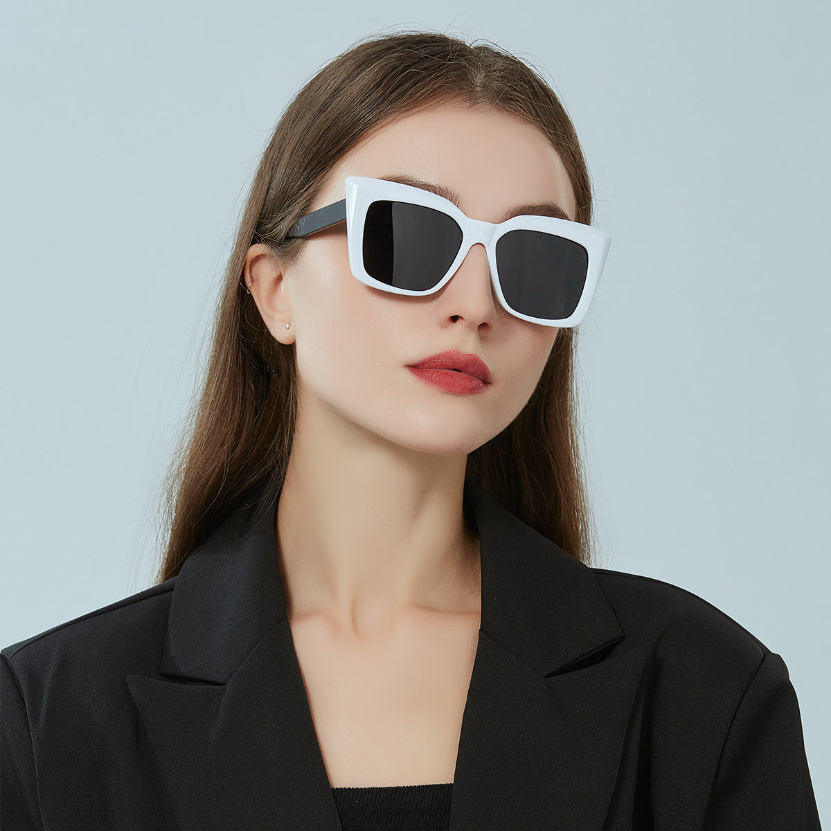 【4color】Geometric Oversized Sunglasses SS-000034