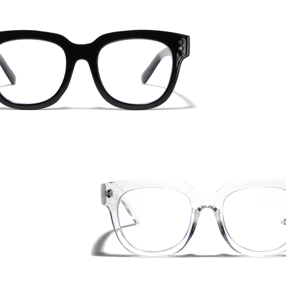 【2color】Black & Clear Glasses SS-000021