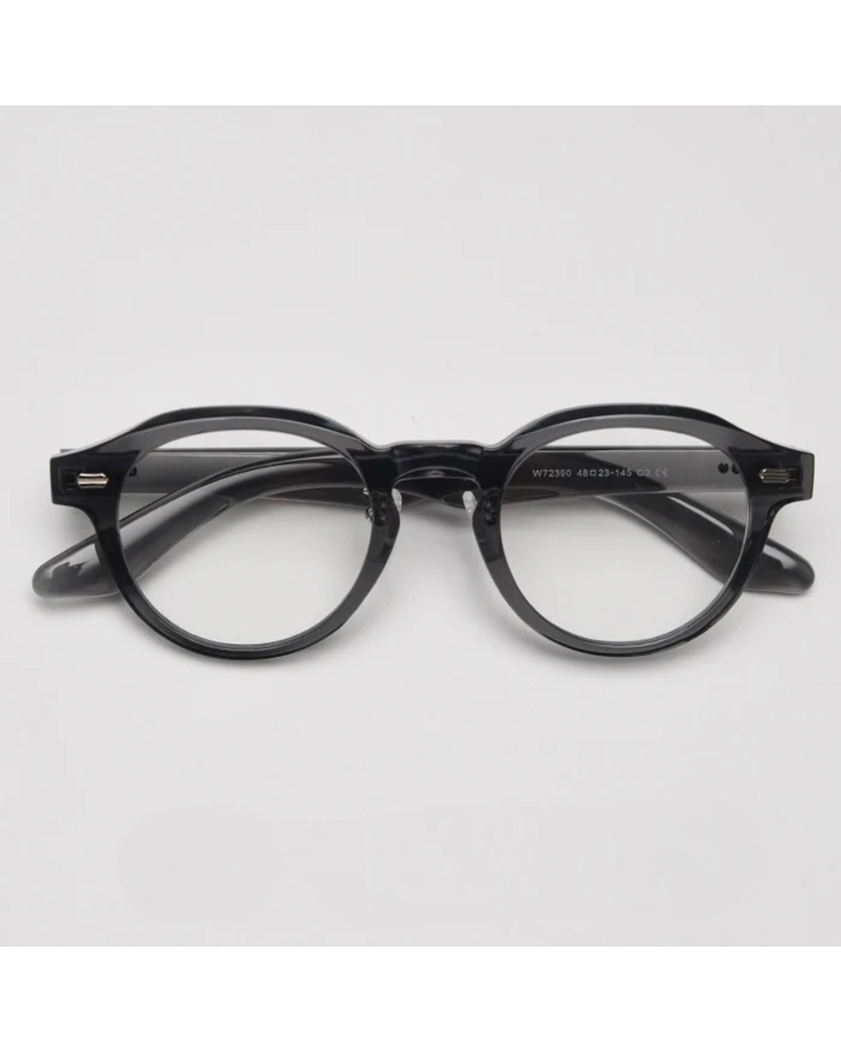 【4color】Vintage-Inspired Round Glasses SS-000024