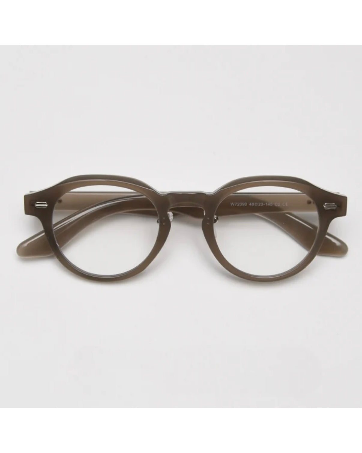 【4color】Vintage-Inspired Round Glasses SS-000024
