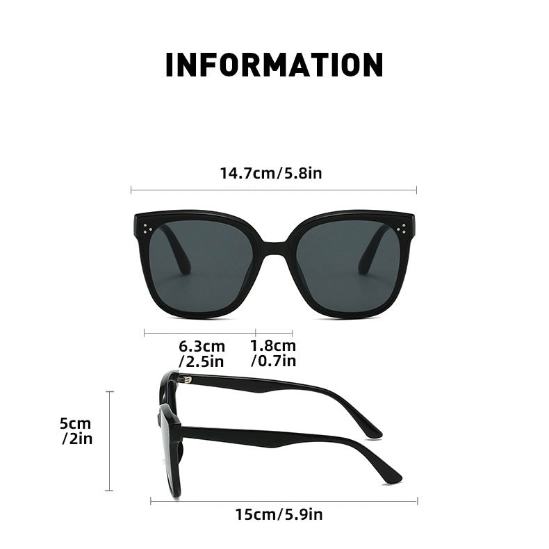 【3type】Casual Square Sunglasses SS-000002
