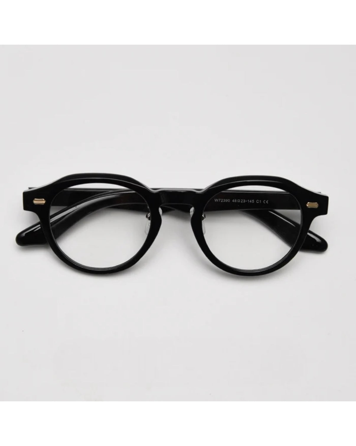【4color】Vintage-Inspired Round Glasses SS-000024