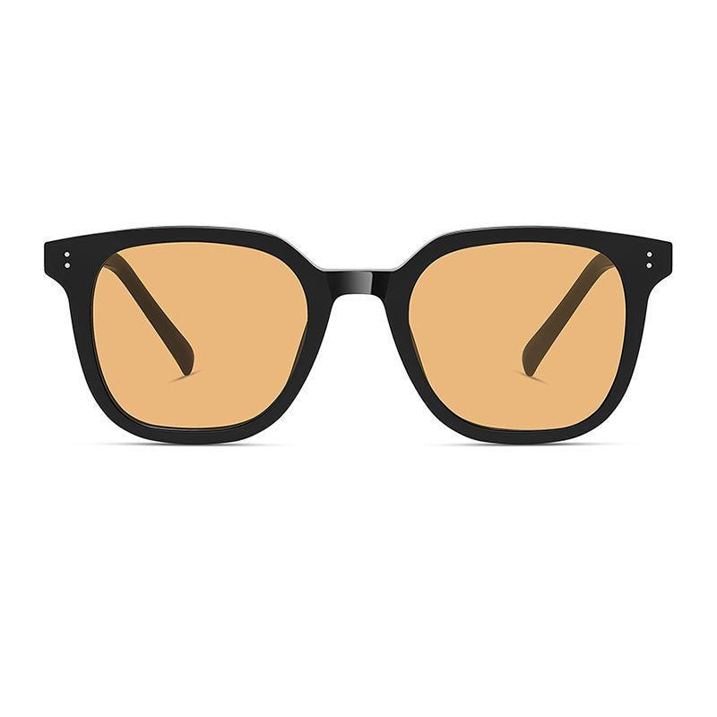 【2color】Retro Square Brown Lens Sunglasses SS-000015