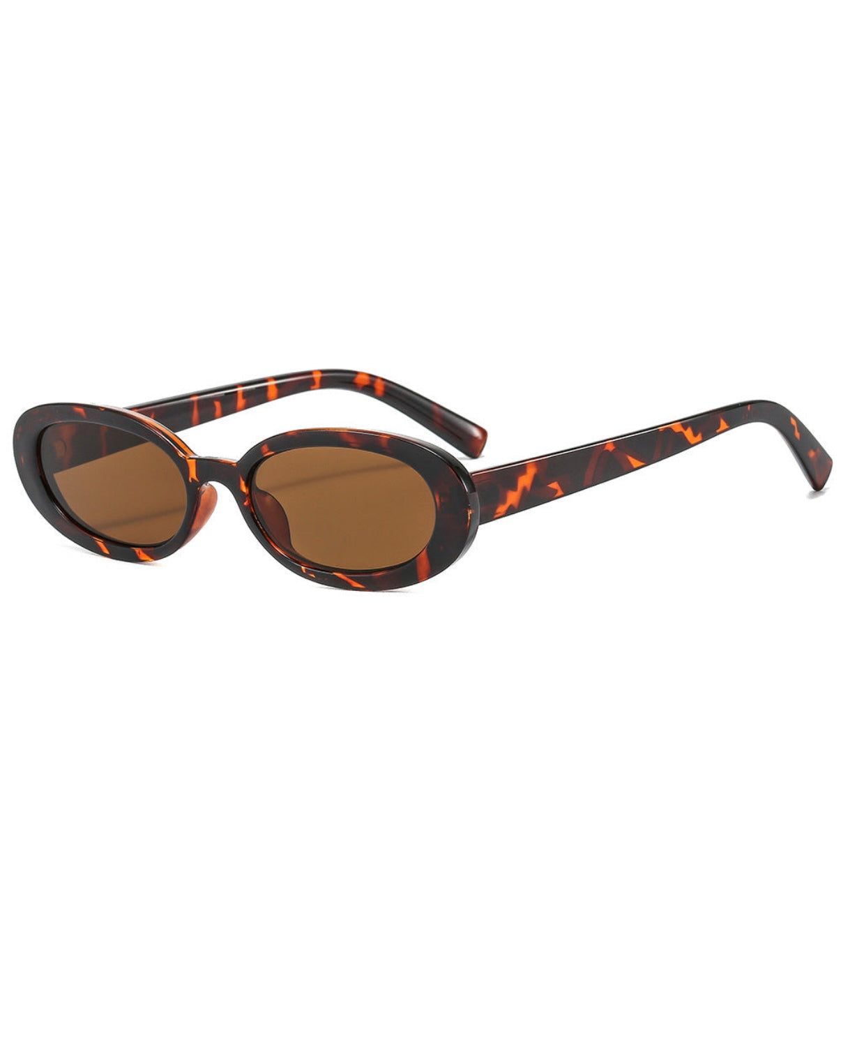 【2type】Slim Oval Frame Sunglasses SS-000003